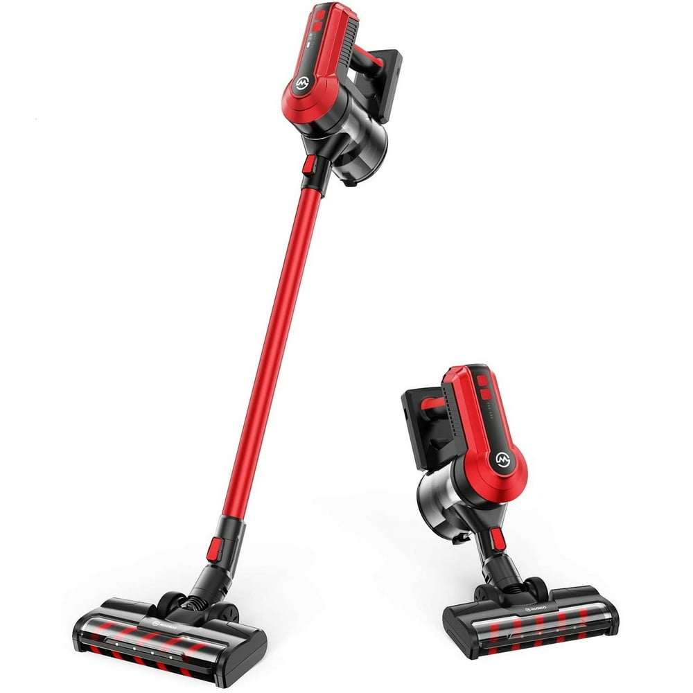 MOOSOO Cordless Vacuum Cleaner, Lightweight 4-in-1 Cordless Vacuum 300W