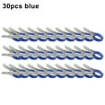 thumbnail image 1 of 6PCS/30PCS Stainless Steel Pool Cover Clips: Windproof & Scratch-Resistant! 30pcs blue, 1 of 9