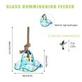 thumbnail image 3 of Glass Feeder Garden Ornament Feeders Garden Decorations Courtyard Feeders Outdoor Hummingbirds Feeders, 3 of 6