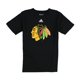thumbnail image 2 of Camiseta gráfica con logotipo de los Chicago Blackhawks Adidas para hombre negro XXL, 2 of 3