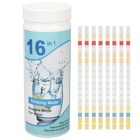 Fish Tank Test Strips,100Pcs Water Test Strip Aquarium Water Test Strips Water Test Strip Reliable and Durable
