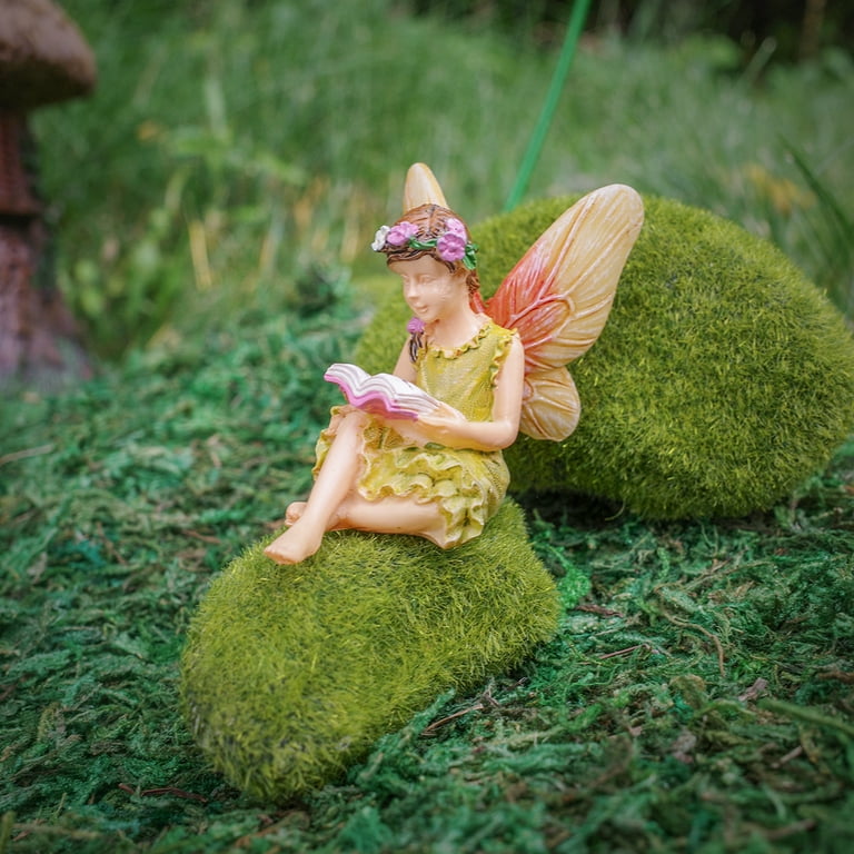 2 Sisters Mini Figurine Fairy Girls Garden Accessory Dollhouse Decor Ornament 2 Sisters Mini Figurine Fairy Girls Garden Accessory Dollhouse Decor Ornament