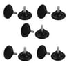 Unique Bargains 10pcs Screw On Furniture Glide Leveling Foot Adjuster for Furniture Legs