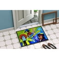 thumbnail image 2 of Carolines Treasures MW1108MAT Mardi Gras Throw me something mister Door Mat Indoor Rug or Outdoor Welcome Mat 18X27, 2 of 2