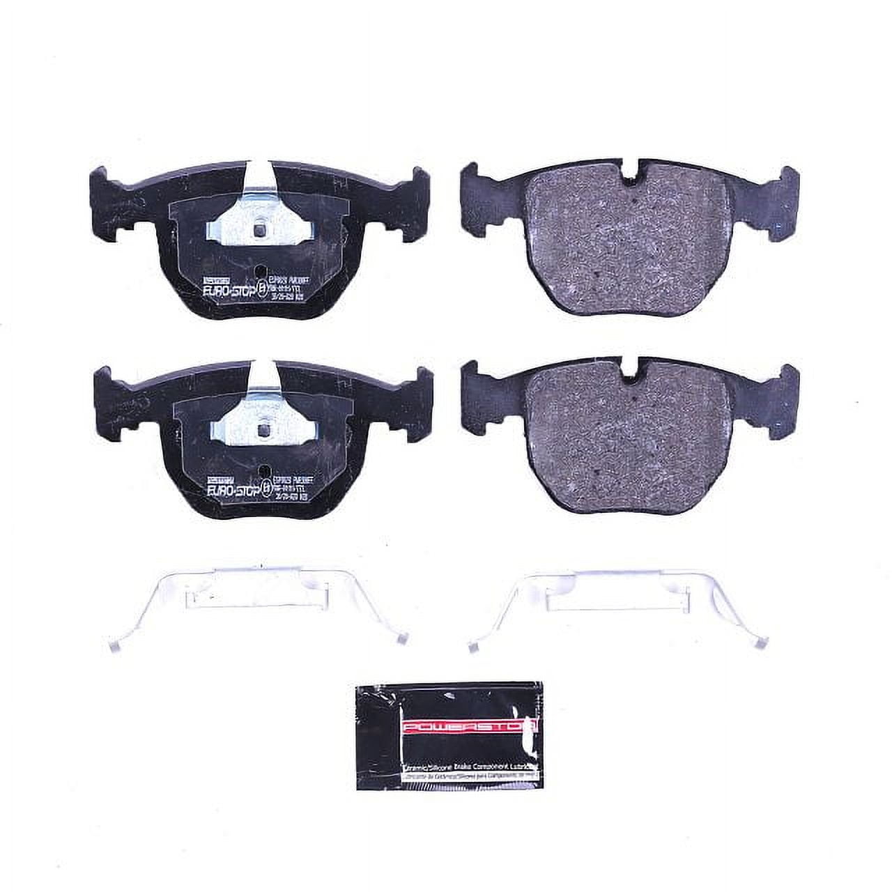 Power Stop Front Euro-Stop ECE-R90 Certified Brake Pad ESP0828