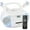White, variant on Amazup CD Player, CD Cassette Player Combo with Bluetooth, AM/FM Radio,Stereo Sound with Remote Control,AUX/USB Drive,Tape Recording,AC/DC Powered,Headphone Jack for Home,Senior,Child