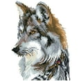 thumbnail image 3 of DIAMOND DOTZ® Portrait de loup Édition Spéciale Kit d'art Broderie Diamant, 3 of 7