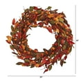 thumbnail image 3 of Nearly Natural Plastic Wreath, 20.00" (Assorted Colors), 3 of 4