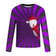 thumbnail image 4 of Blusas y camisas de manga larga con cuello redondo para hombre, estilo casual, cuello redondo, manga larga, camiseta estampada de Halloween, blusa de poliéster para hombre., 4 of 5