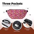 thumbnail image 4 of Naloa Green Avocado Print Running Belts for Men Women,Running Fanny Pack with 2-Zipper Pockets,Waterproof Waist Pack for Travel Hiking Running Outdoor Sports, 4 of 8
