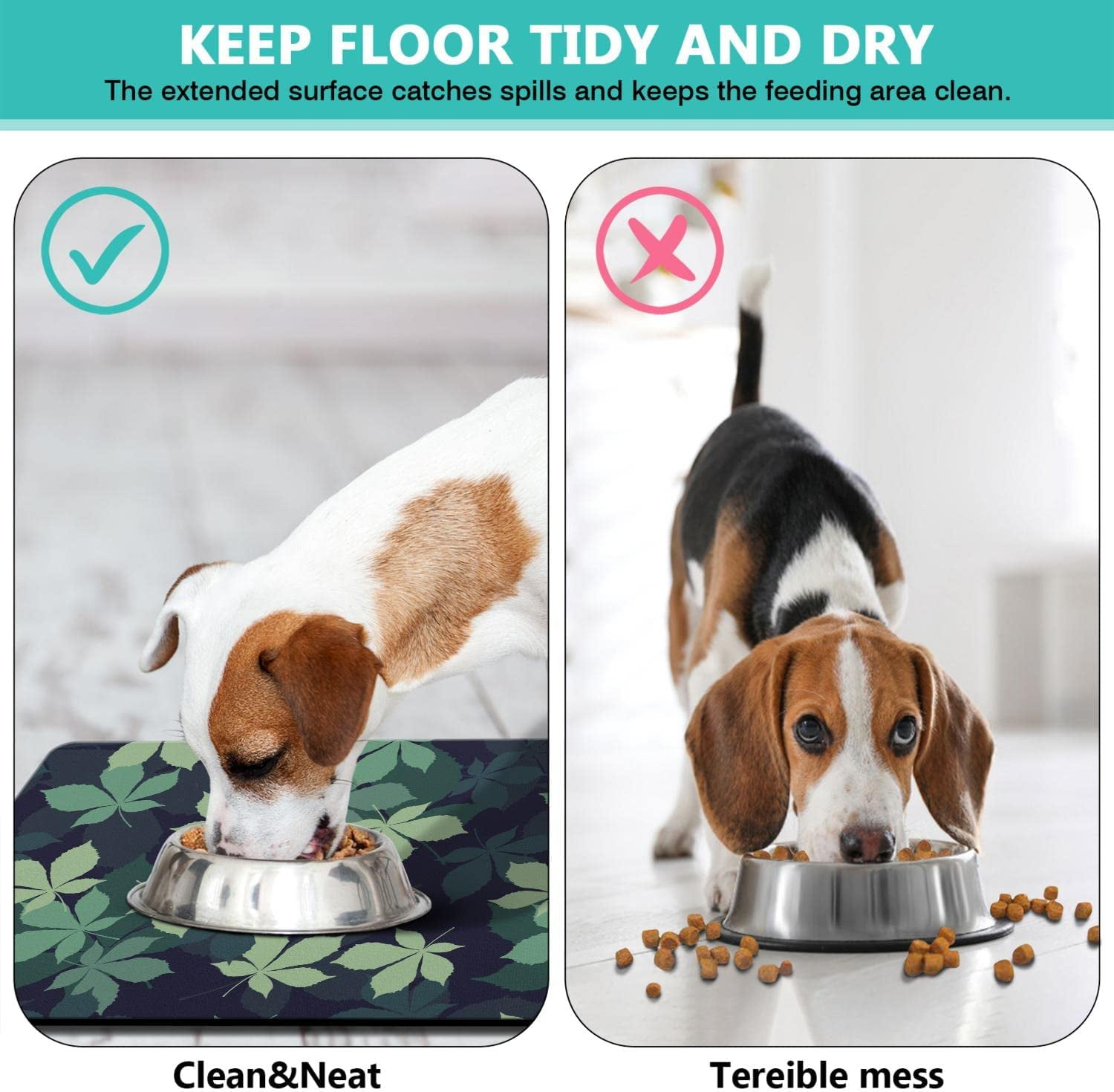 Absorbent Dog Food Mat - Buy Online