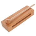 thumbnail image 1 of Phenofice 1 Set Wood Block Percussion Instrument for Musical Ensemble Rhythm Training Rectangular 11.8x2.2x1.5in, 1 of 8