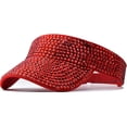 thumbnail image 1 of SURJDE Bling Strass Sport Pare-Soleil Chapeaux Réglables Pare-Soleil d'Été pour Femmes Filles, 1 of 6