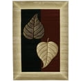 thumbnail image 2 of United Weavers Charlize Aspen Modern Burgundy Woven Polypropylene Area Rug or Runner, 2 of 2