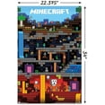 thumbnail image 4 of Minecraft - Worldly Wall Poster with Push Pins, 22.375" x 34", 4 of 6