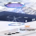 thumbnail image 2 of Magnetic Cooling Case for Samsung Galaxy S24 Ultra (Not S24), Hard PC Slim Cellular Hole Heat Dissipation Mesh Breathable Hollow Honeycomb Case for Samsung Galaxy S24 Ultra SR-Blue, 2 of 16