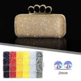 thumbnail image 3 of Glitter Rhinestones Flatback Pegamento Fix Crystals Gems Kit Color mezclado 3D Round Beads para Clothes Navidad Cardmaking 6 colores 4 tamaño A BLESIY Diamantes de imitación para uñas, 3 of 8