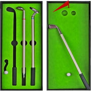 Golf Club Pen Set Gifts for Men Dad - Funny Unique Gag Stocking Stuffers - Novel