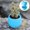 Blue, variant on TIMIFIS Planter Mini Stone Ball Flower Pots Succulents Small Flower Pots Rainbow Pots Office DecorFall