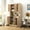 Oak, variant on 70.87" Tall Wardrobe & Kitchen Cabinet, 6-Door Design, Walnut Color, 1 Drawer | Bedroom Storage, Good Quality MDF