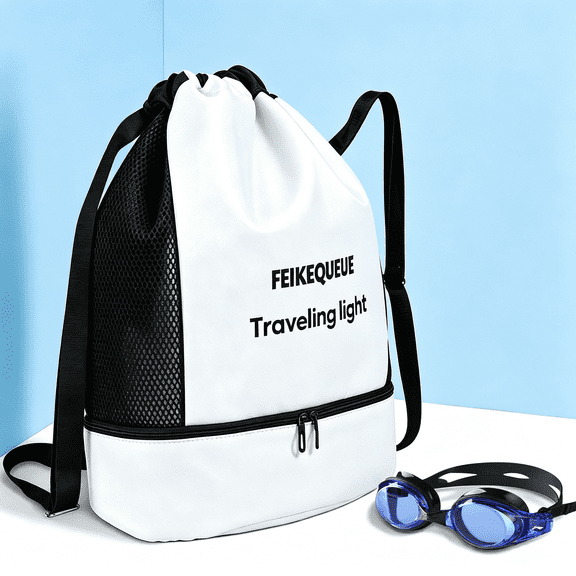 Lightweight Colorful Organizer Bag Travel Swimming Sports Backpack Gym Duffel Young Student Waterproof
