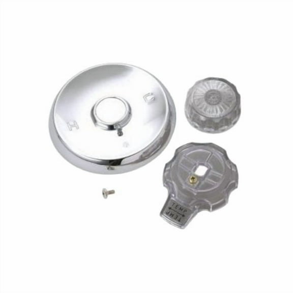BrassCraft MXT05 Mixet Shower Faucet Trim Kit, Chrome Clear
