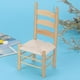 thumbnail image 2 of Chaise miniature vintage en bois pour poupées 1:12, accessoires de maison de poupée DIY (#2), 2 of 4