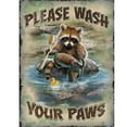 thumbnail image 1 of Cuadros Decorativos 5D DIY Brook Raccoon taladro cuadrado completo mosaico diamante pintura Rhinestone arte JShteea Nuevos Originales, 1 of 8