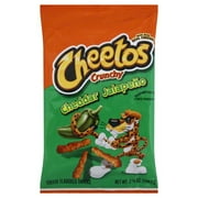 Cheetos Crunchy Cheddar Jalapeo Cheese Flavored Snack 3.75 oz. Bag