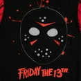 thumbnail image 7 of Friday the 13th Double-Sided Adult Red And Black Hoodie, 7 of 7