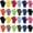 24 Pairs Adult Bright Gloves, variant on Wholesale Bulk Winter Gloves For Men Woman, Bulk Pack Warm Winter Thermal Gloves