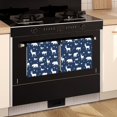 thumbnail image 3 of 2 Pcs Funny Kitchen Towels,Dark Blue Christmas Animal Pattern Microfiber Dish Towels,Kitchen Tea Towels,Kitchen Towel Set (18" X 26"), 3 of 7