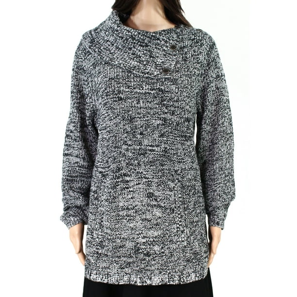 Style & Co. Sweaters - Womens Sweater Plus Button-Detail Knitted 2X ...