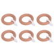 thumbnail image 2 of 6 anillos de madera para cortinas con clips, anillos para poste de cortina, gancho deslizante, anillos para barra de cortina para Bar, reemplazo de, 2 of 9