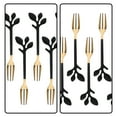thumbnail image 5 of Stainless Steel Fruit Fork 16 Pcs Home Small Forks Coffee Spoons Scoop Cheese Cakes, 5 of 6