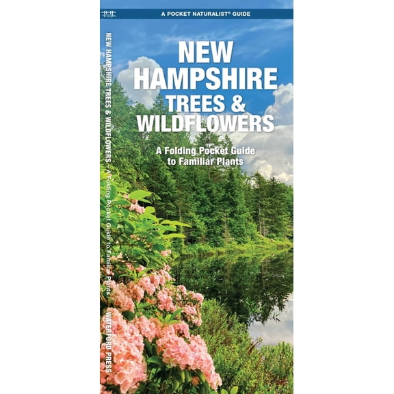 Wildlife and Nature Identification New Hampshire Trees & Wildflowers: A Folding Pocket Guide to Familiar Plants, (Paperback)