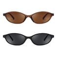 thumbnail image 1 of Gafas de Sol FEISEDY Retro Ovalado con Forma de Ojo de Gato para Mujeres B0257, 1 of 6