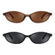 thumbnail image 1 of Gafas de Sol FEISEDY Retro Ovalado con Forma de Ojo de Gato para Mujeres B0257, 1 of 6