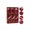 Wine, variant on Staron Shatterproof Brown Velvet Christmas Ornaments, 12 Count, 3.15" Large Flocked Christmas Tree Ornaments Holiday Party Christmas Ornaments Sets Hanging Ball for Christmas Tree Decorations