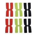 thumbnail image 4 of 6 Pieces Tennis Racket Balance Silicone H-shaped Power Strips Multi Color, 4 of 8