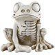 thumbnail image 1 of Estatua de esqueleto de vaca para Halloween, vaca, caballo, gato, rana, animales de esqueleto realistas, decoraciones de Halloween para el patio, esqueleto espeluznante, esqueleto de animal de vaca pa, 1 of 7