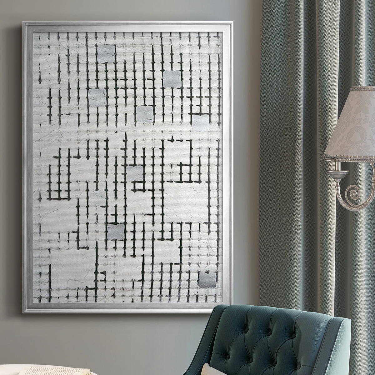 Gossamer II Premium Framed Print, in Gold, Black, or Silver - Ready to Hang