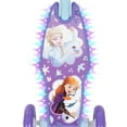 thumbnail image 5 of Huffy Disney Frozen Light-Up 3-Wheel Scooter, Ages 3+, Purple, Kids, Girls, 5 of 6