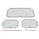 thumbnail image 5 of Vogacara Control remoto Ventana de coche Red protectora Malla de acero inoxidable Pieza de actualización Modelo simulado Suministros de protección de Type1 NO1 Vogacara CBP190232, 5 of 5