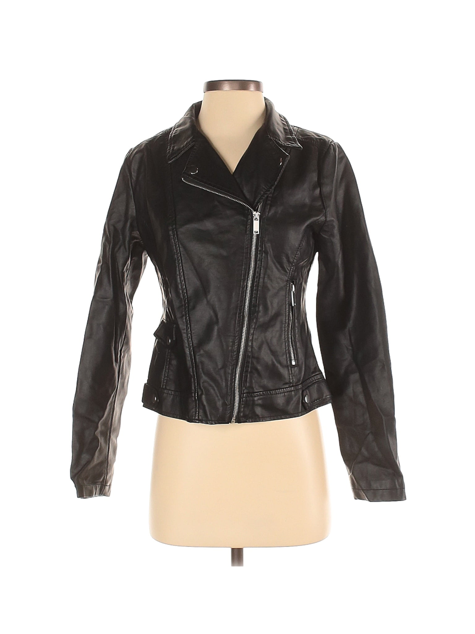 Primark - Pre-Owned Primark Women's Size 6 Faux Leather Jacket ...