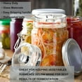 thumbnail image 5 of 2PCS 2.7” Fermentation Weights, Wide Mouth Mason Jar with Easy Grip Handle, 200g Glass Fermenting Weights for Canning Jars Supplies, 5 of 6