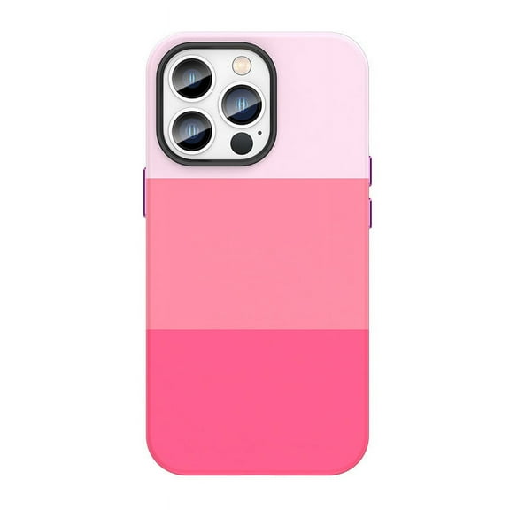 Haobuy Compatible with iPhone 13 Pro Max Case Slim Gradient Shockproof Soft Case for iPhone 13 Pro Max,Pink