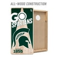 thumbnail image 6 of YouTheFan NCAA Michigan State Spartans 2' x 4' Cornhole Game, 6 of 6