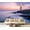 Color5, variant on Peel and Stick Wallpaper Beautiful Sunset Yacht Sea Non Woven Decorative Sailing Ship Calm Sea Modern Art Wall Mural Decor Self Adhesive and Removable 69in x 98in