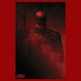 thumbnail image 2 of Junior's The Batman Red Shadow Poster Graphic Tee Red Medium, 2 of 3